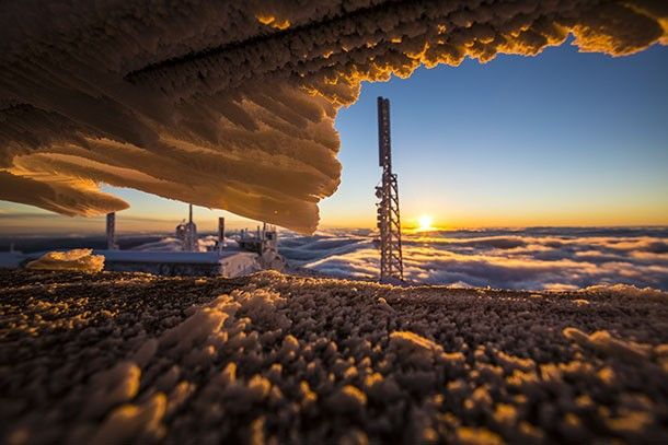 Tom Guilmette - Sunset on Mt. Washington