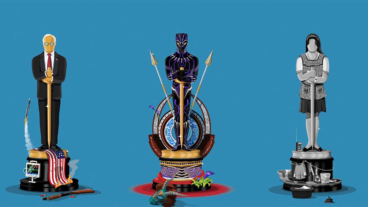 2019 Oscars Illustrations