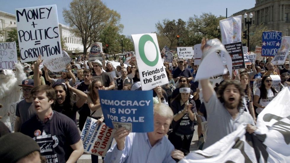 3-protesters-against-dark-money-in-washington-dc-from-dark-money-a-pbs-distribution-release