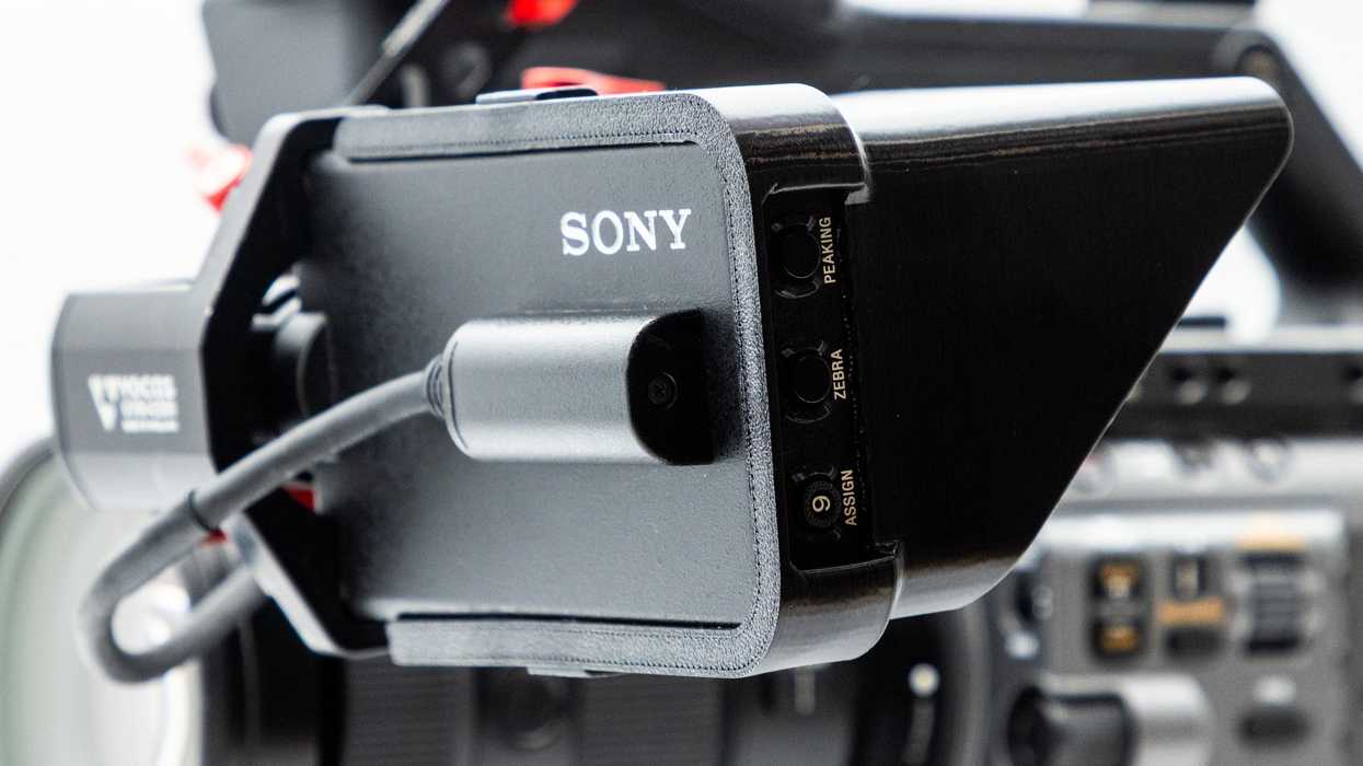 3D Film Parts Sony FX6 Monitor Hood