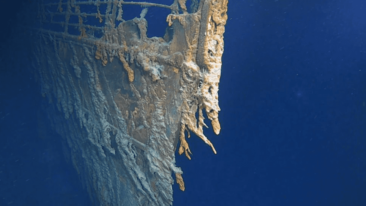 4K images of the Titanic have been released, showing the wreck's rapid decline.