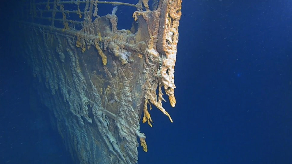 4K images of the Titanic have been released, showing the wreck's rapid decline.