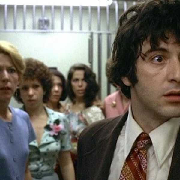 A bank robber and his female hostages, 'Dog Day Afternoon'