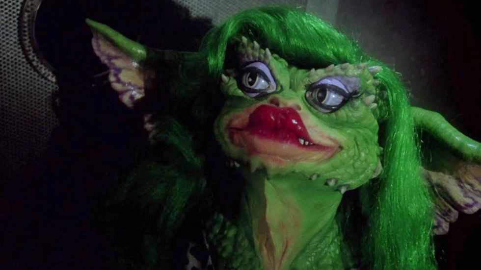 A closeup of Greta in Gremlins 2: The New Batch