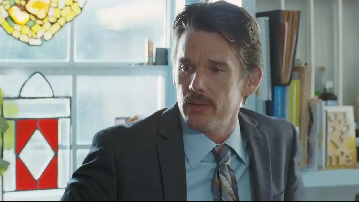 A curated list and ranking of the top 10 most acclaimed movies starring actor Ethan Hawke, from "Training Day" to the "Before" trilogy.