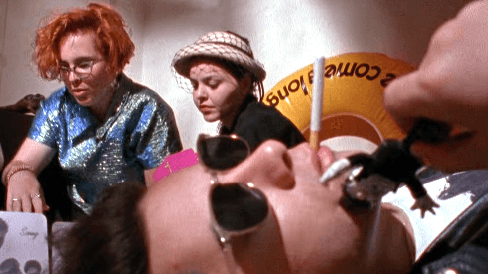A scene from Gregg Araki's 1993 drama film Totally F***ed Up