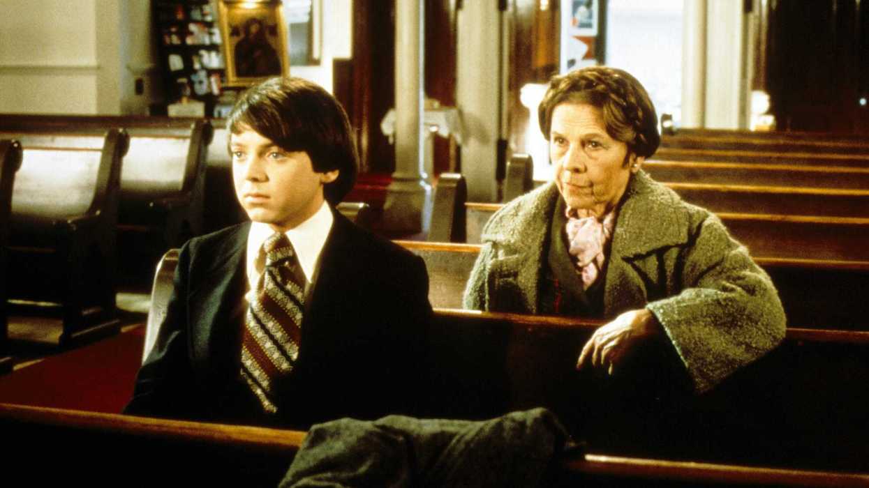 A scene from the 1971 cult classic film Harold and Maude, directed by Hal Ashby.