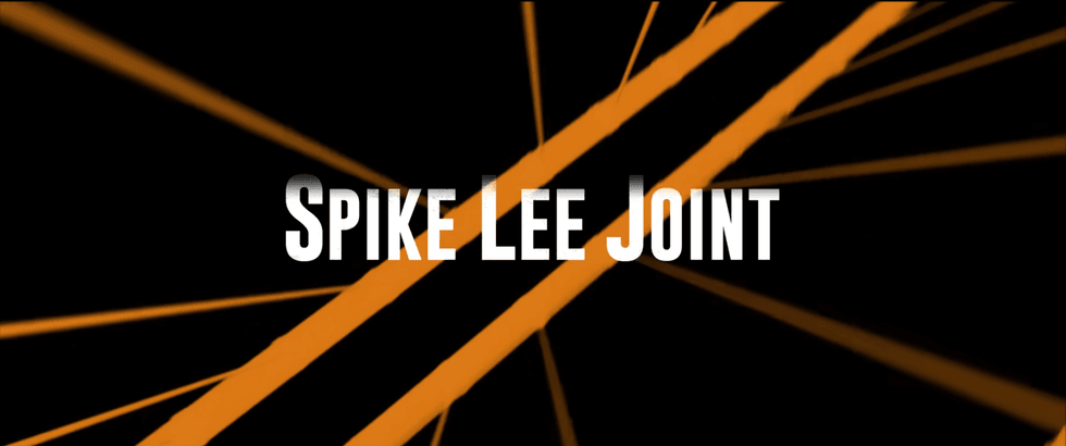 A screencap from the Highest 2 Lowest trailer. Text reads: "Spike Lee Joint"