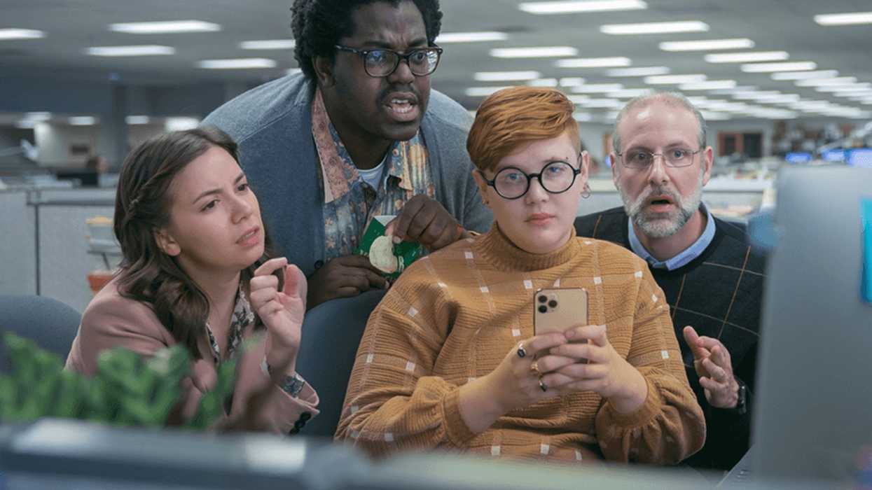 A still from an Apple commerical titled, 'The Underdogs.'