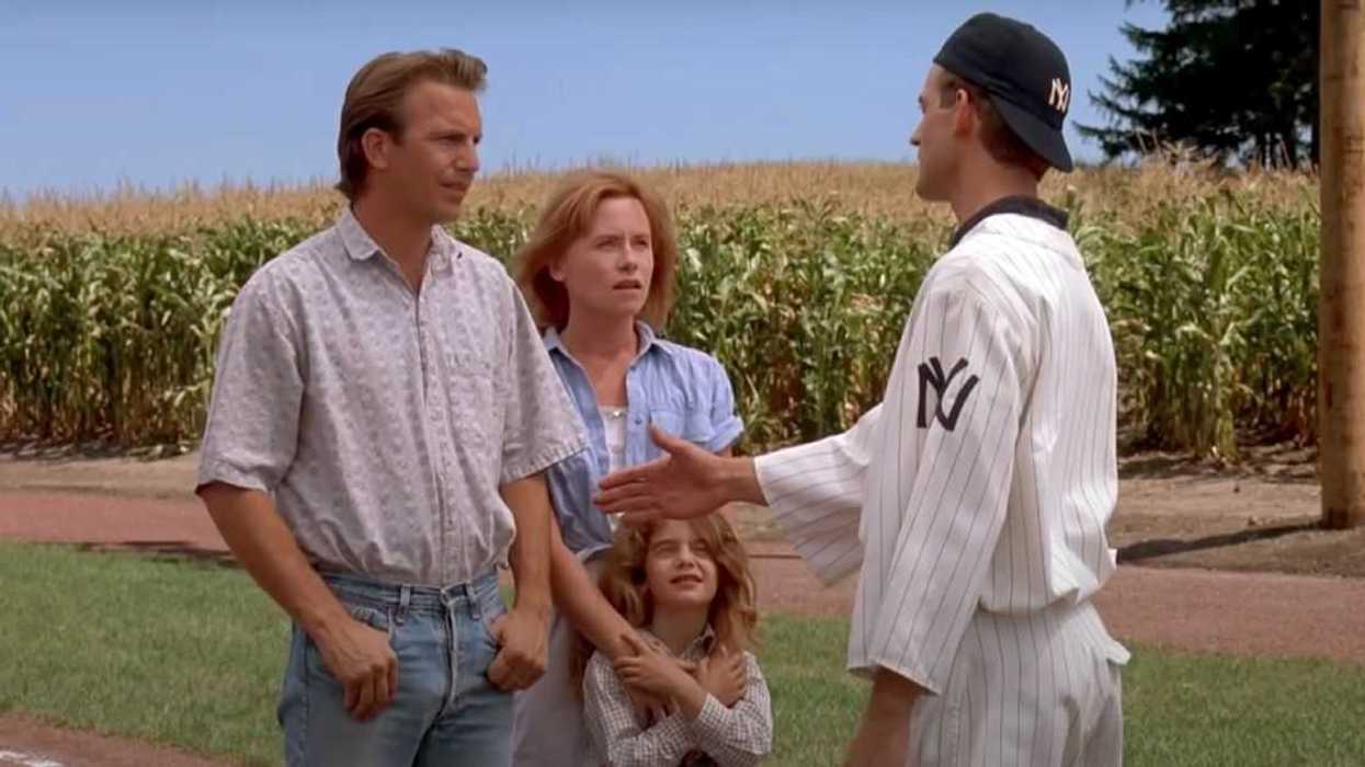 A still from Field of Dreams