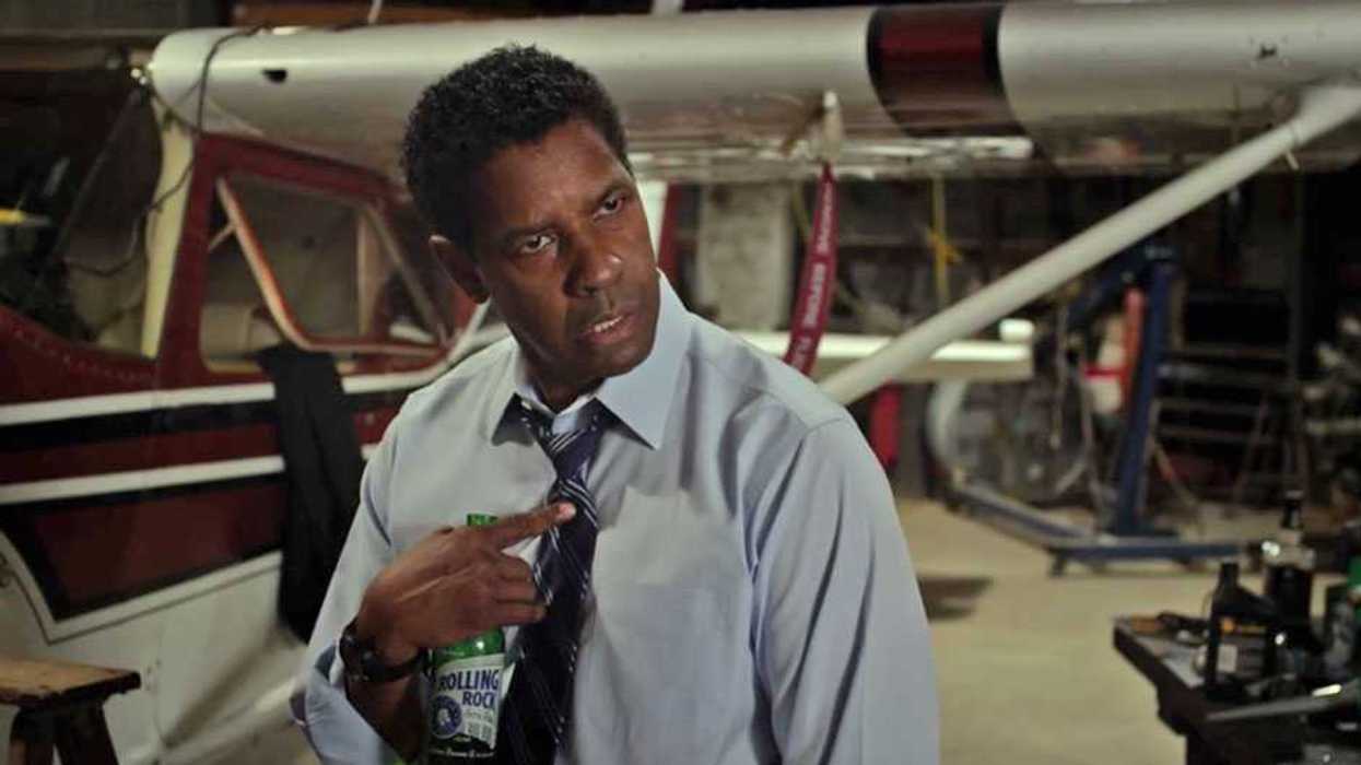 A still from 'Flight' (2012)