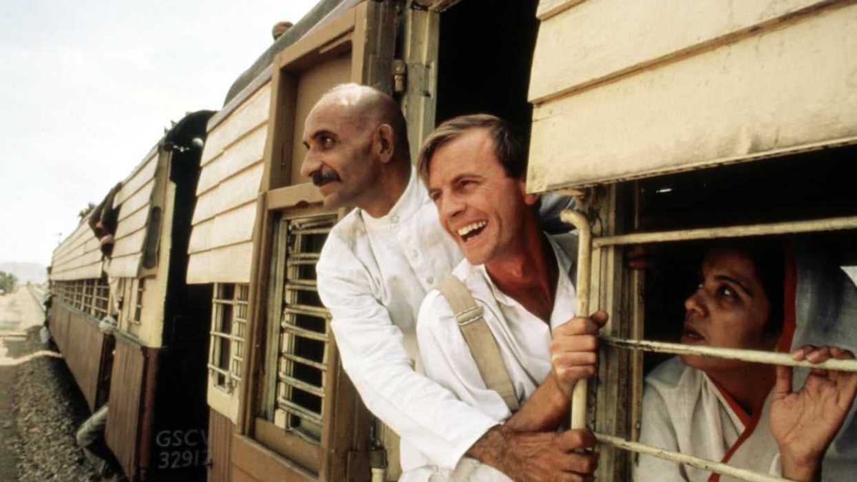 A still from Gandhi (1982)