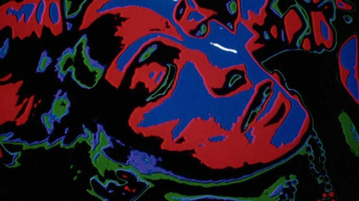 A still from ‘Liquid Sky’ (1982)