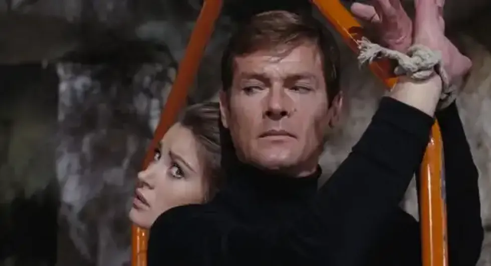 A still from Live and Let Die (1973)