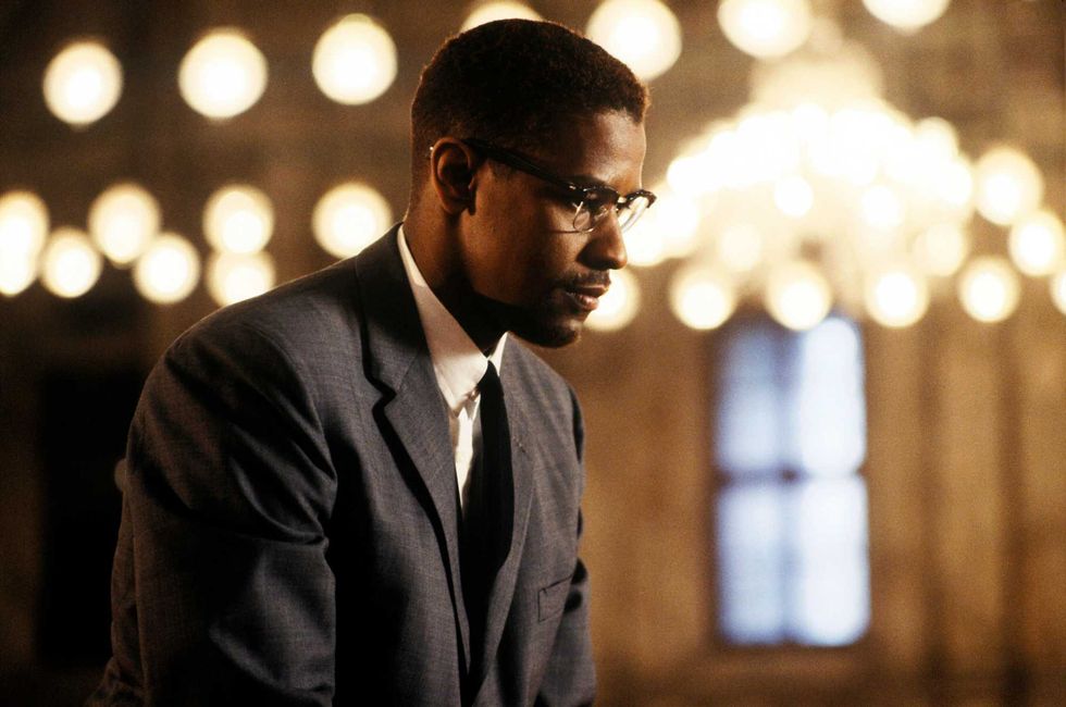 A still from Malcolm X