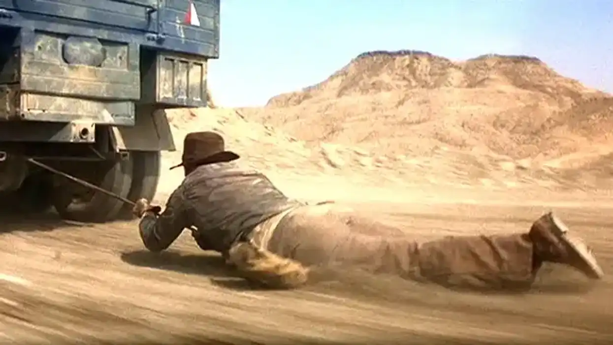 A still from Raiders of the Lost Ark