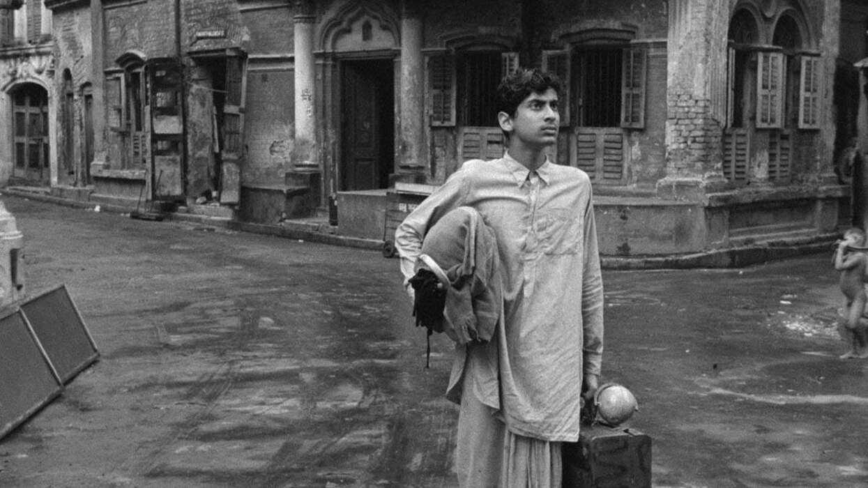 A still from Satyajit Ray's 'Aparajito' (1956)