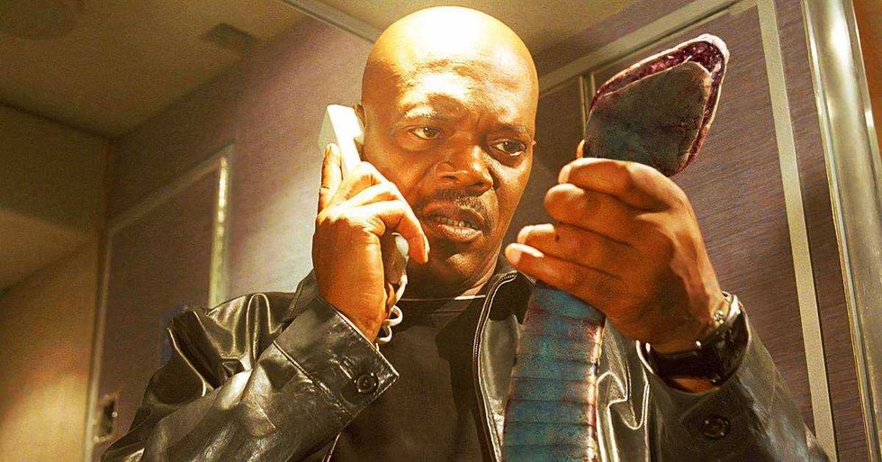 A still from Snakes on a Plane