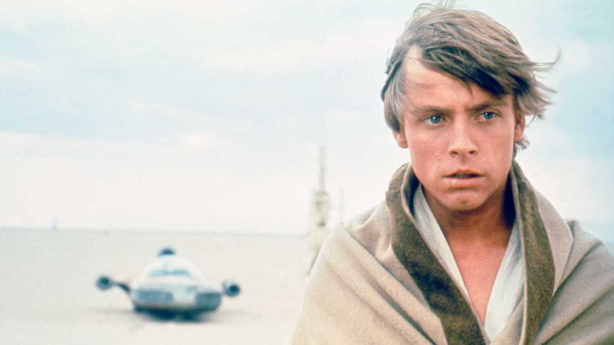 A still from Star Wars: Episode IV - A New Hope (1977)