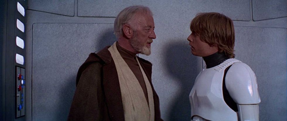 A still from Star Wars Episode IV: A New Hope