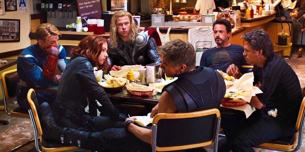 A still from The Avengers