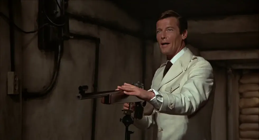 A still from The Man with the Golden Gun (1974)