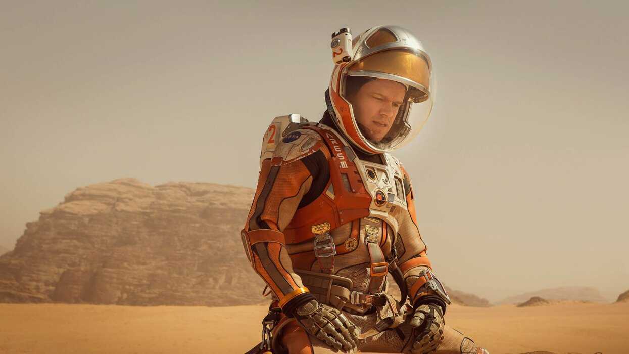 A still from The Martian