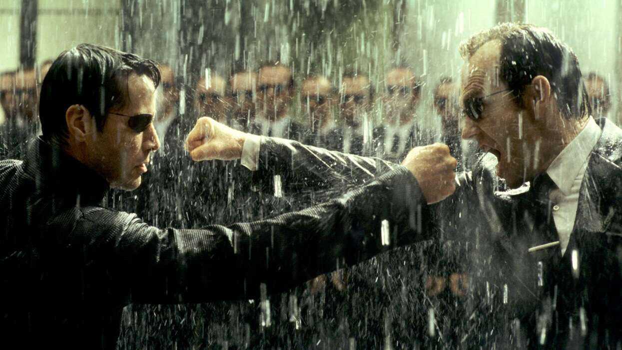 A still from The Matrix: Revolutions (2003)
