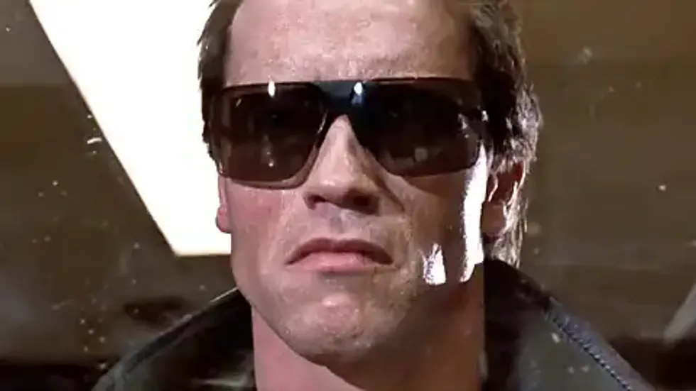 A still from The Terminator