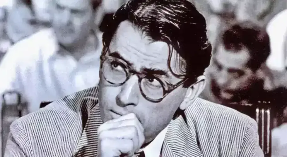 A still from To Kill a Mockingbird