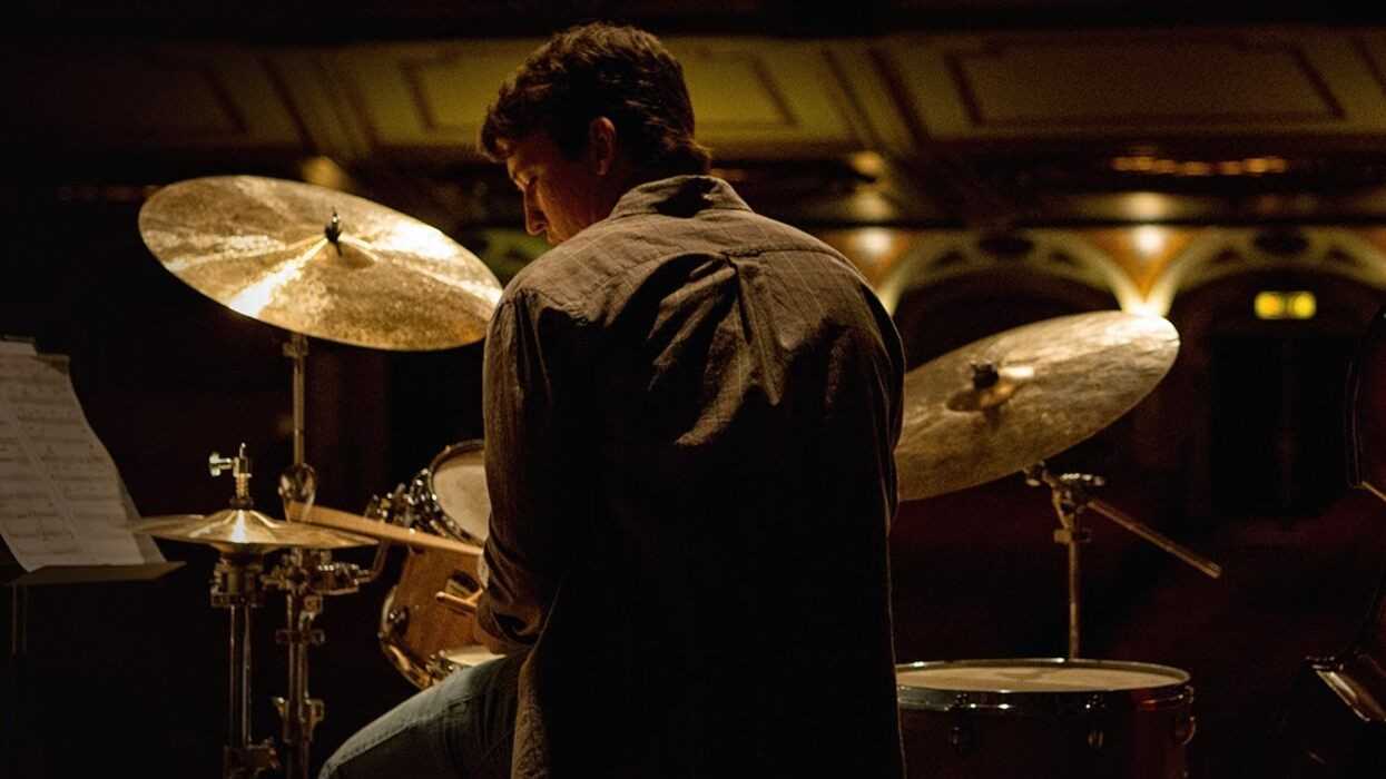 A still from Whiplash (2014) 