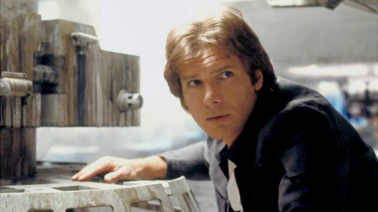A still of Harrison Ford as Han Solo in Star Wars: Episode V - The Empire Strikes Back (1980)