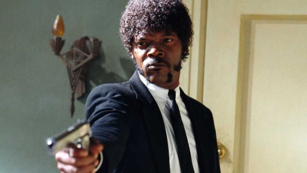 A still of Samuel L. Jackson from Pulp Fiction