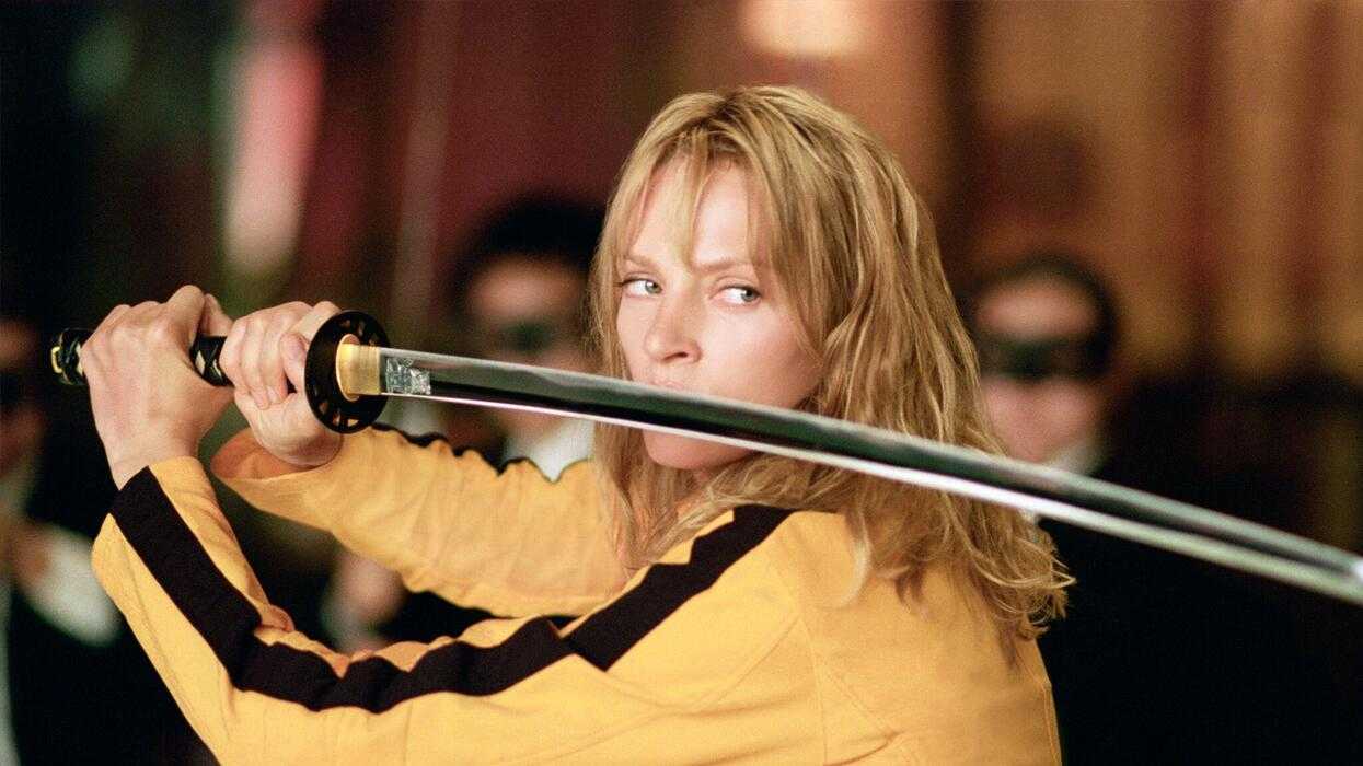 A still of Uma Thurman as Beatrix "The Bride" Kiddo in Kill Bill: Vol.1 (2003)
