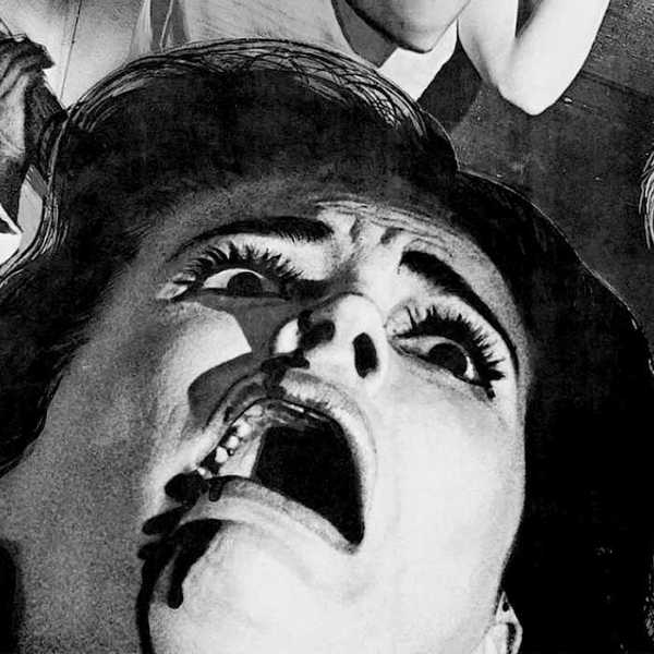 A woman screaming on the poster for Night of the Living Dead 1968