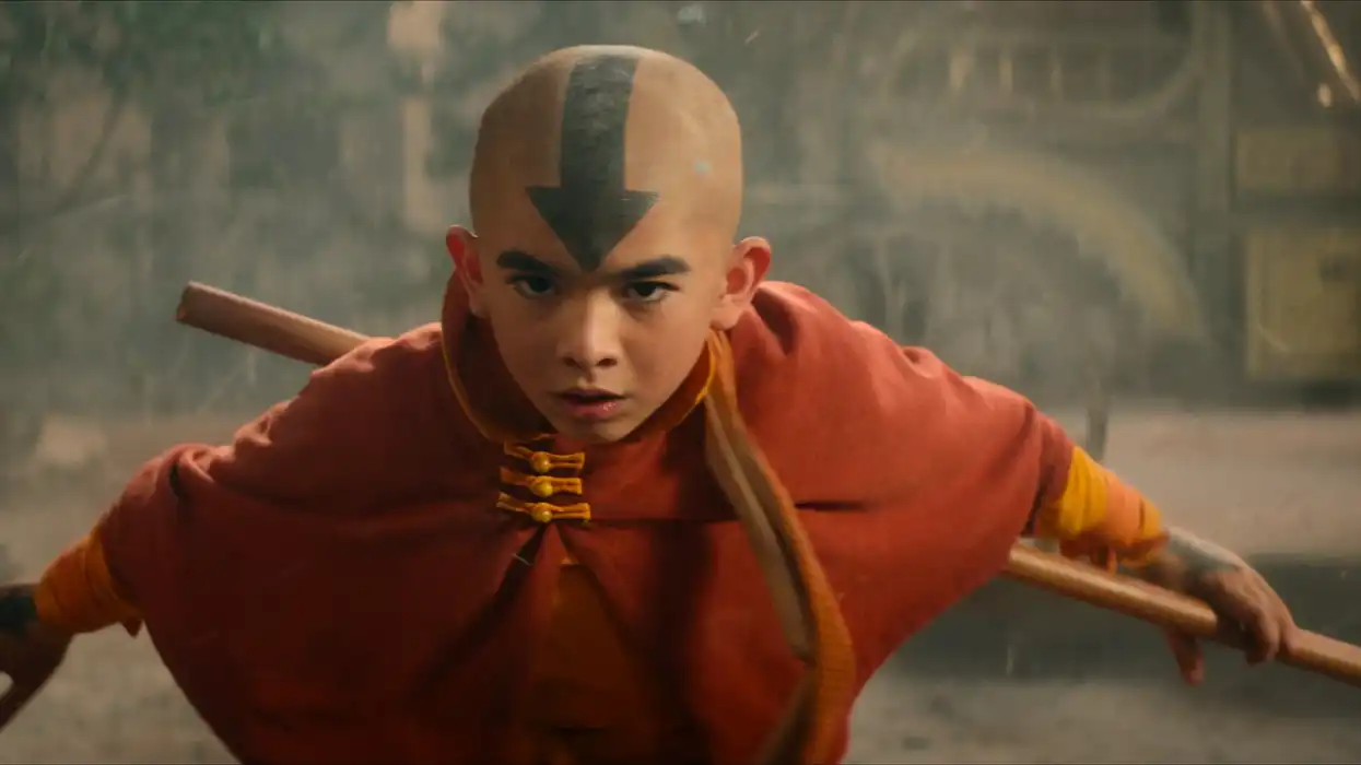 Aang in 'Avatar: The Last Airbender'