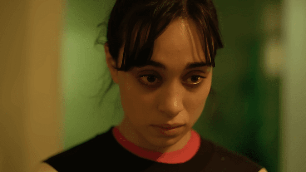 Actress Natalia Soli\u00e1n as Valeria in the 2023 horror film Huesera: The Bone Woman