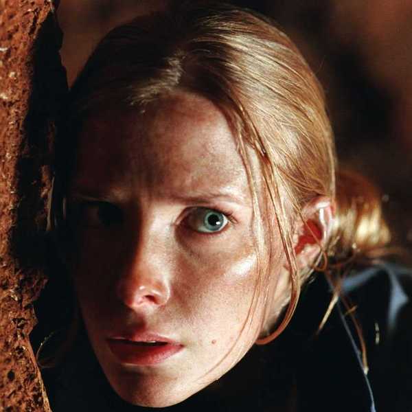 Actress Shauna Macdonald as Sarah Carter in the 2005 horror film The Descent