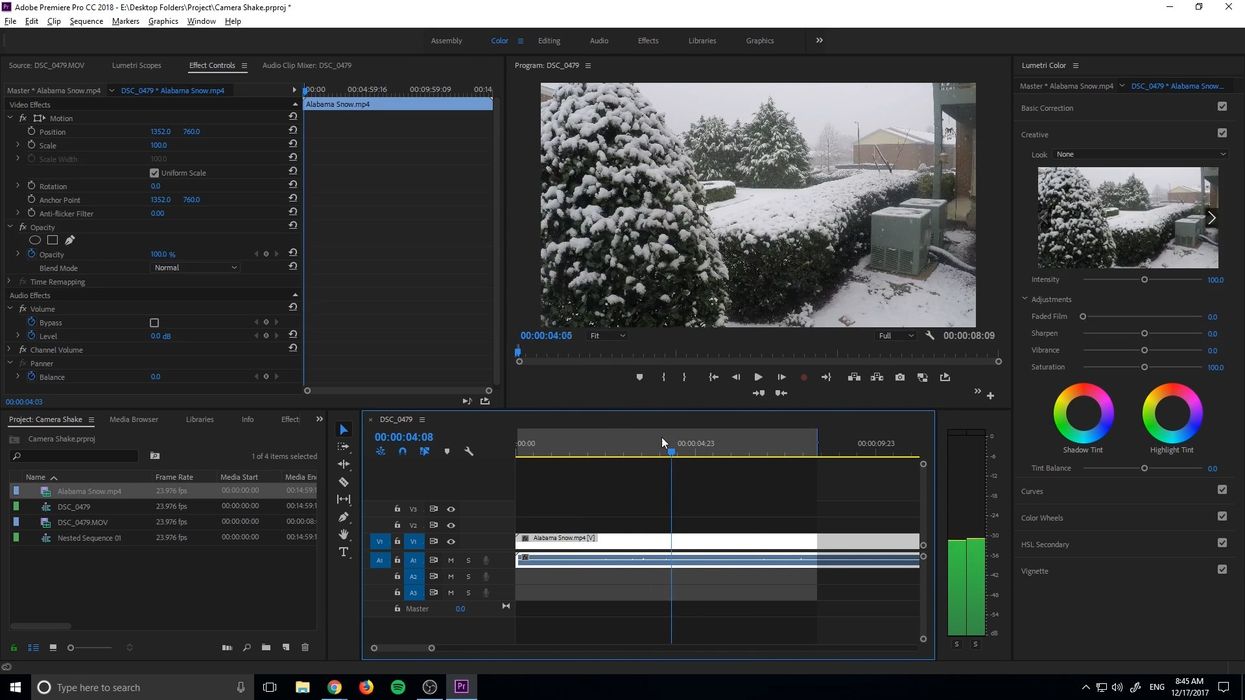 How to Add Handheld Camera Shake Without Leaving Premiere Pro