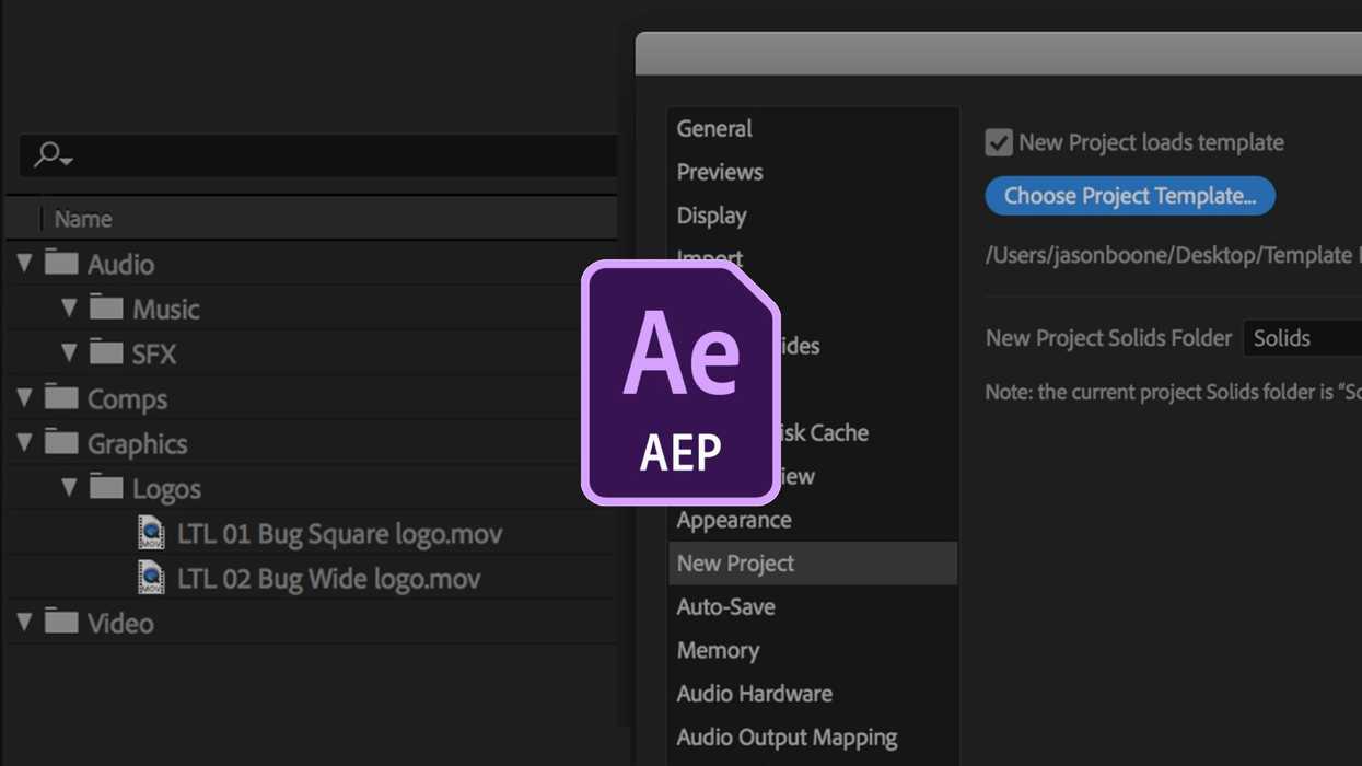 Adobe After Effects Template Project