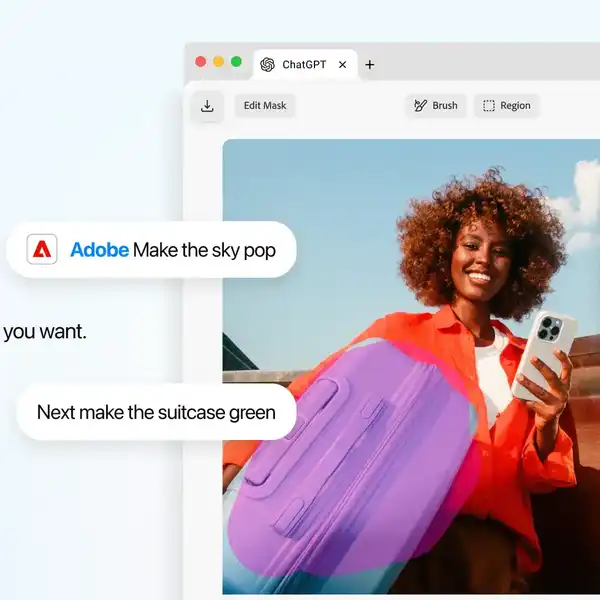 Adobe Plugin in ChatGPT Update