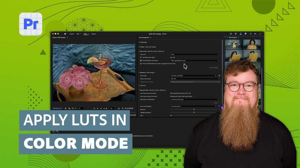 Adobe Premiere Color Mode