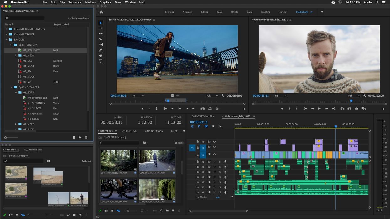Adobe Premiere Pro's New 'Productions' Tool Explained
