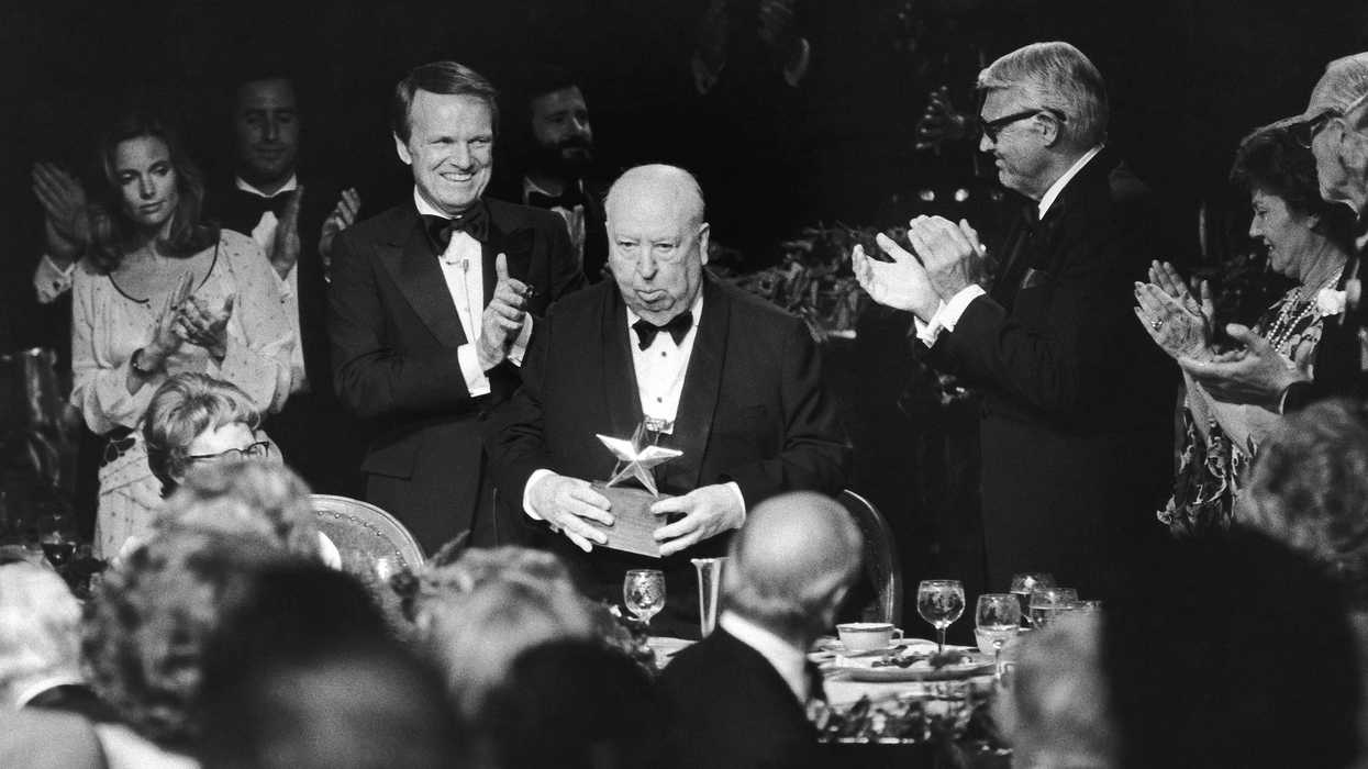 AFI celebrates Alfred Hitchcock with this salute form 1979