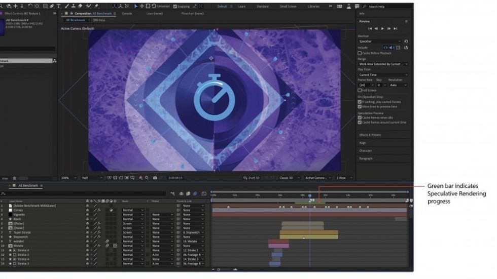 After Effects Now Uses All Of Your Cores And Renders In The Background