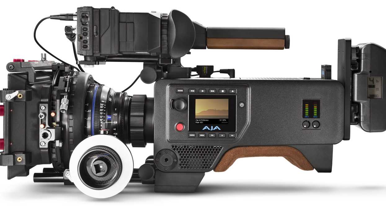 AJA CION with Mattebox