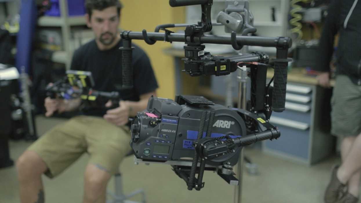 Alex Enman Flying Arri 416 on Movi HERO