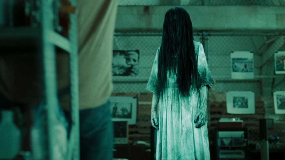 Alt text: Samara ready to strike in \u2018The Ring.\u2019