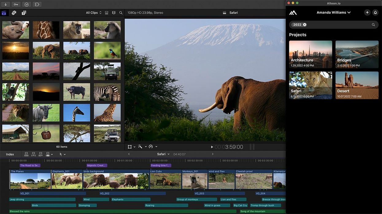 Alteon.io and Apple Bring a Free Cloud-Based Workflow to Final Cut Pro