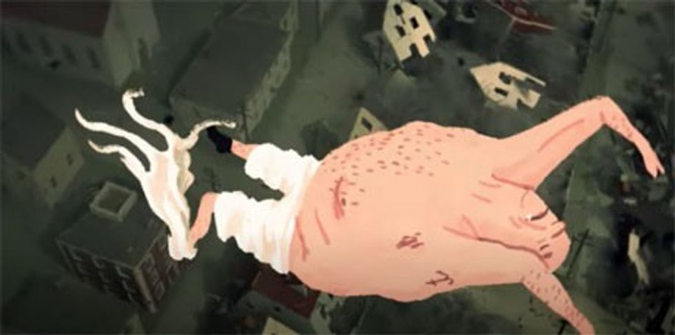 Amanda Forbis and Wedy Tilby break down their process behind 'The Flying Sailor'